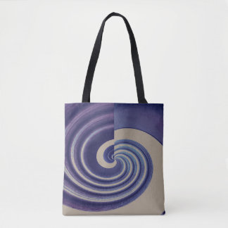 Tote Bag Twirl, curl circles. Make rings & rounds.