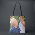 Tote Bag Two Photo Double Sided Create Your Own Photo<br><div class="desc">Two Photo Double Sided Create Your Own Photo Tote Bag</div>