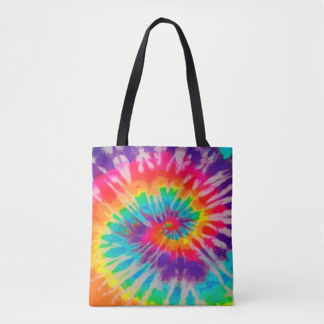 Tote Bag Tye-Dye-3 Fourre-tout (Devant)