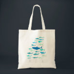Tote Bag Types de requin Megalodon Grande infirmière blanch<br><div class="desc">Types de requin Megalodon Grande infirmière blanche Requin hommes femmes</div>