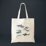 Tote Bag Types de requins<br><div class="desc">Types de requins</div>