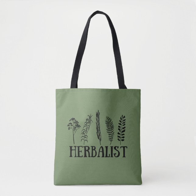 Tote Bag Types d'herboristes (Devant)