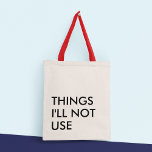 Tote Bag Typographie amusante minimaliste moderne<br><div class="desc">Ce sac fourre-tout est un accessoire élégant et fonctionnel qui combine le meilleur des deux mondes : une typographie ludique et ludique avec un design minimaliste qui le rend polyvalent et facile à porter avec n'importe quelle tenue et ajoute une touche de sophistication et d'élégance à l'ensemble. Le design typographique...</div>