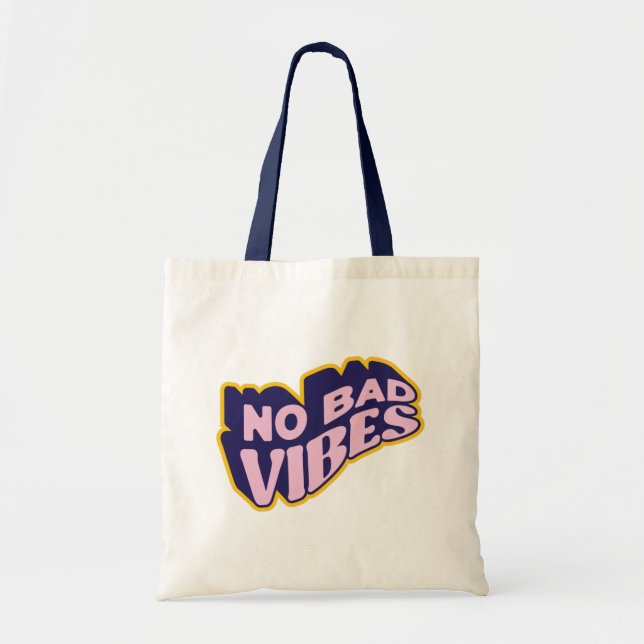 Tote Bag Typographie de devis positive (Devant)