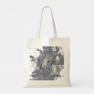 Tote Bag Typographie industrielle vintage pour mariage flor