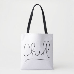 Tote Bag Typographie minimaliste de refroidissement