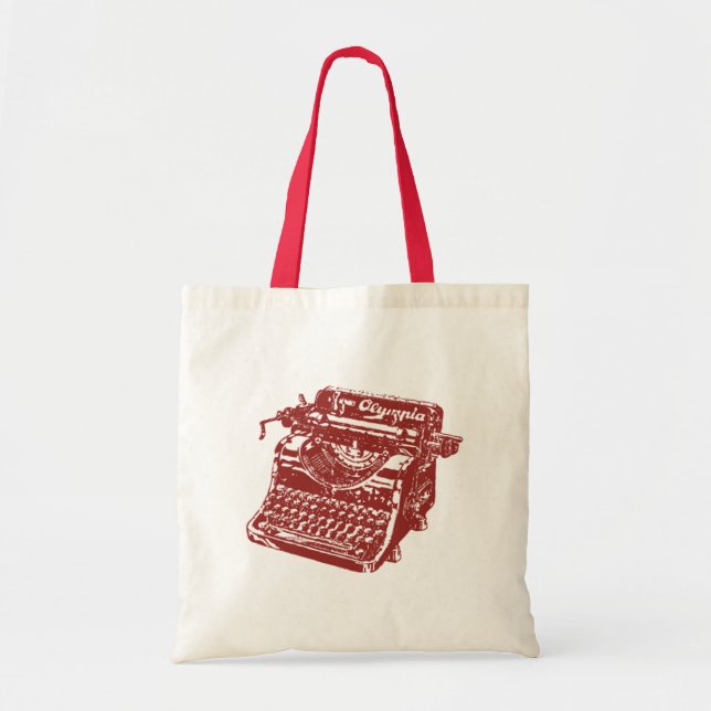 Tote Bag Typographie Vintage de Maroon (Devant)