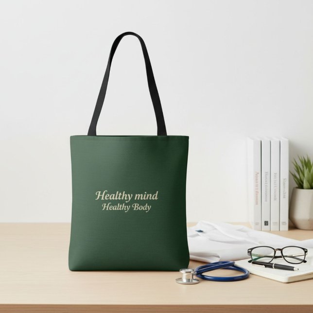 Tote Bag   Typography simple motivational inspirational (Créateur téléchargé)