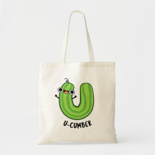 Tote Bag U-cumber Funny Concomber Pun