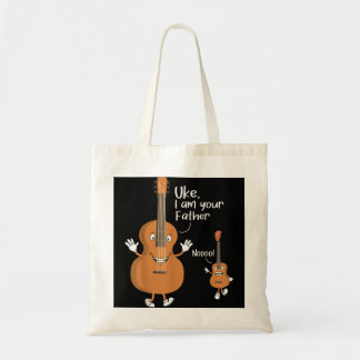 Tote Bag Uke, Je Suis Ton Père Ukulele Guitar Instrument U