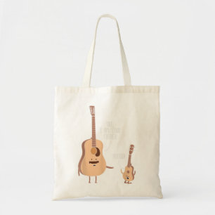 Tote Bag Uke Je Suis Ton Père Ukulele Guitare Musique