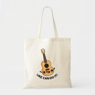 Tote Bag Uke Peut Le Faire Drôle Encouragement Ukulele Pun