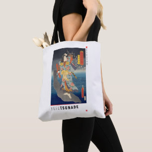 Tote Bag ukiyoe - Yūfu Tsunade - Magicien japonais