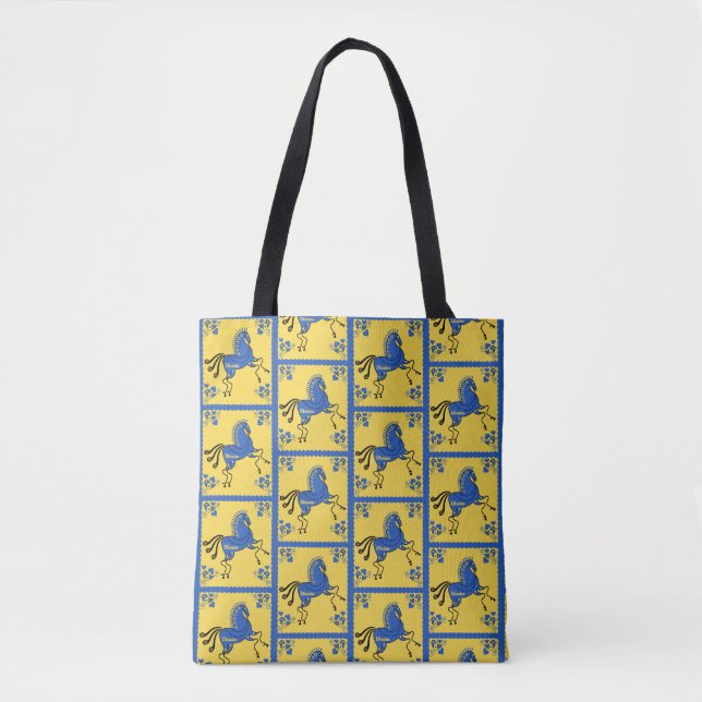 Tote Bag Ukraine Art populaire slave traditionnel (Devant)