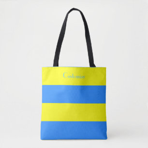 Tote Bag Ukraine Drapeau bleu jaune Thunder_Cove