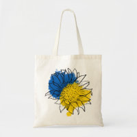 Ukraine Soutien aux tournesols bleu et jaune