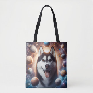 Tote Bag Um PET no espaço