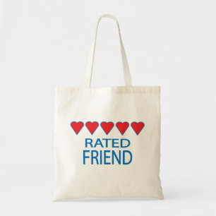 Tote Bag Un ami à cinq coeurs