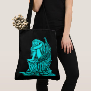 Tote Bag Un ange endormi sur la pierre