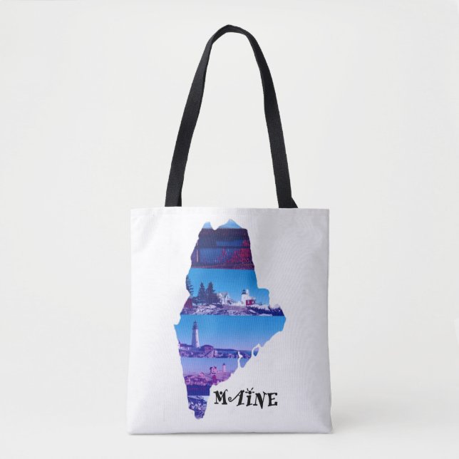 Tote Bag Un aperçu du Maine (Devant)