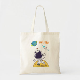 Tote Bag Un astronaute flotte dans l'espace