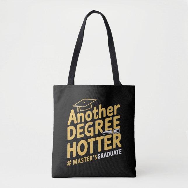 Tote Bag Un autre diplôme Hotter Master's Graduation (Devant)
