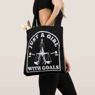 Tote Bag Un Avocat Étudiant Drôle Juste Une Fille Avec Des