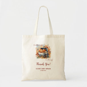 Tote Bag Un Baby shower Automne Un Peu Citrouille Neutre
