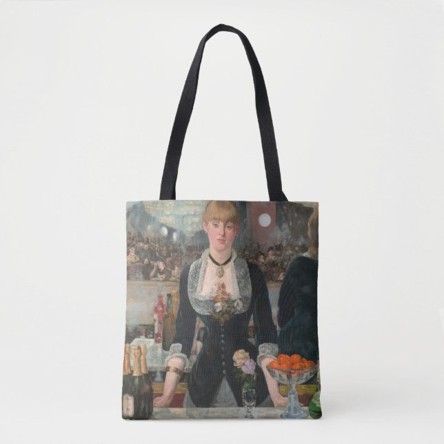Tote Bag Un bar aux Folies-Bergère Edouard Manet (Devant)