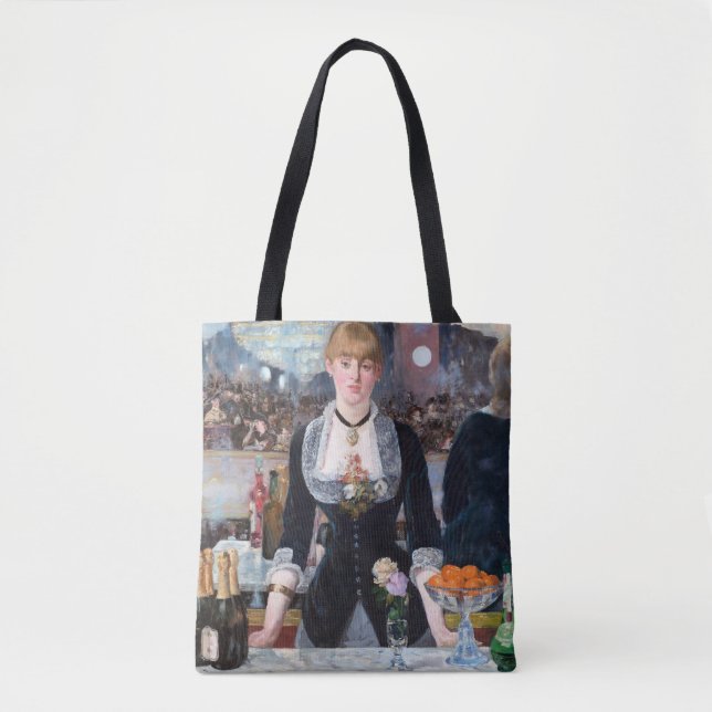 Tote Bag Un bar aux Folies-Bergere, Manet (Devant)