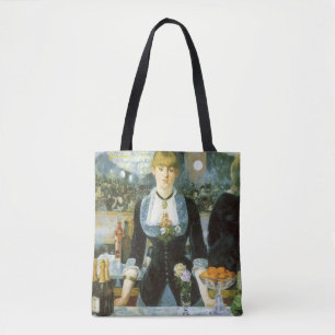Tote Bag Un bar aux Folies Bergere par Edouard Manet
