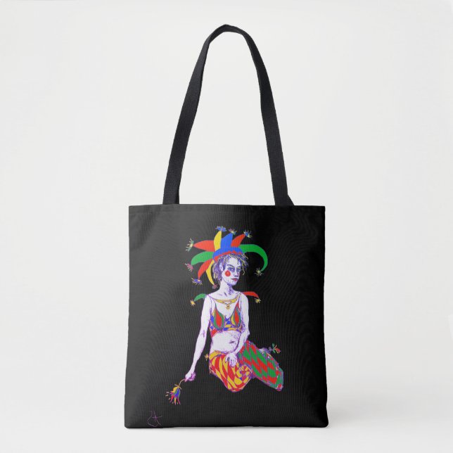 Tote Bag Un blagueur (Devant)