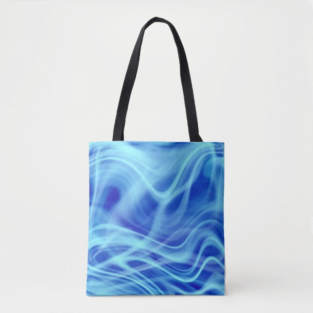 Tote Bag Un brouillard bleu mystique (Devant)