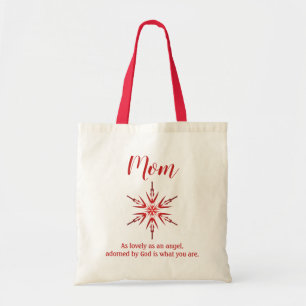 Tote Bag Un cadeau de Noël pour maman Snowflake