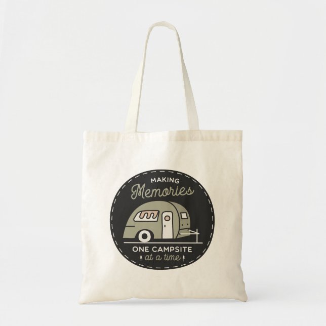 Tote Bag Un camping à la fois (Devant)