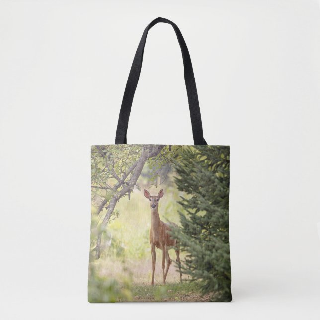 Tote Bag Un cerf solitaire  (Devant)