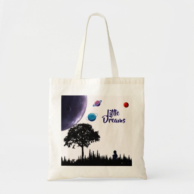 Tote Bag Un ciel plein de petits rêves (Devant)
