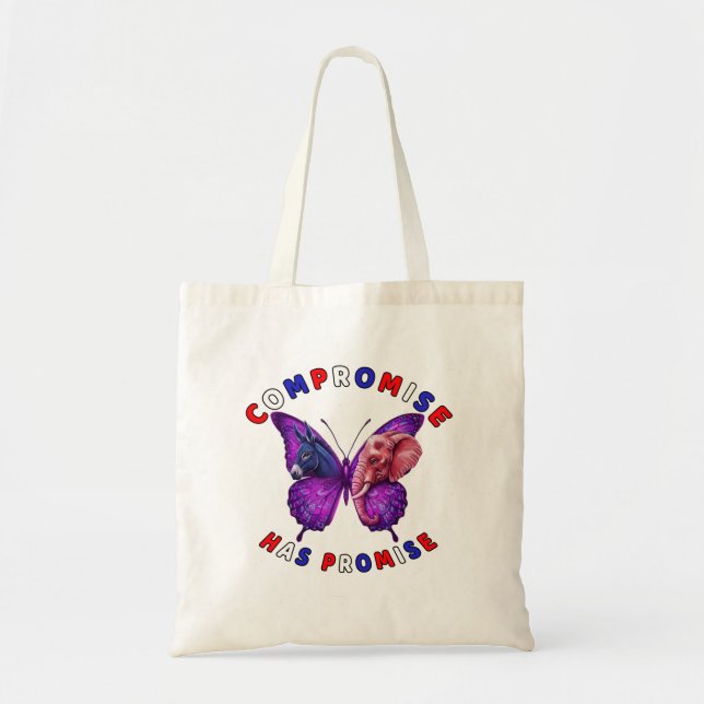 Tote Bag Un compromis promet (Devant)
