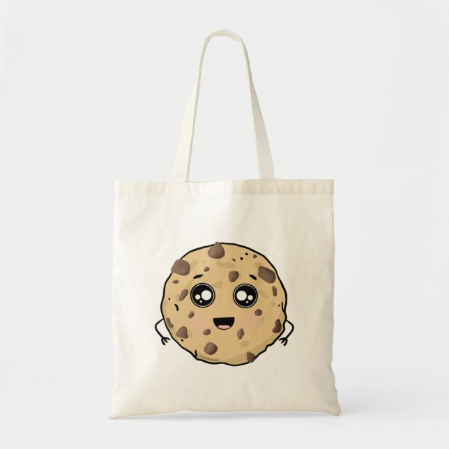 Tote Bag Un cookie mignon - Kawaii (Devant)
