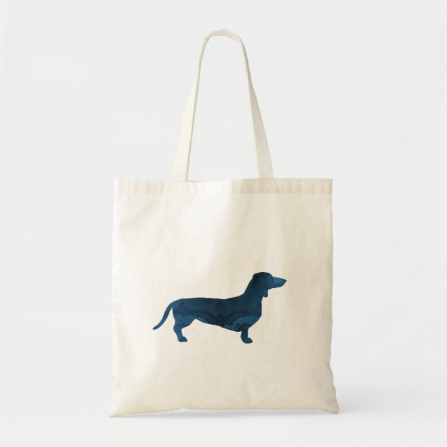 Tote Bag Un Dachshund (Devant)