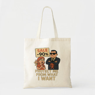 Tote Bag Un dessin humoristique