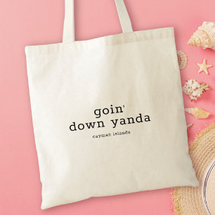 Tote Bag Un Dialecte Caïmanien Humoristique Descend Yanda