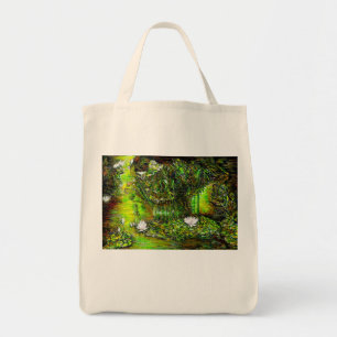 Tote Bag Un étang avec des pensées impures