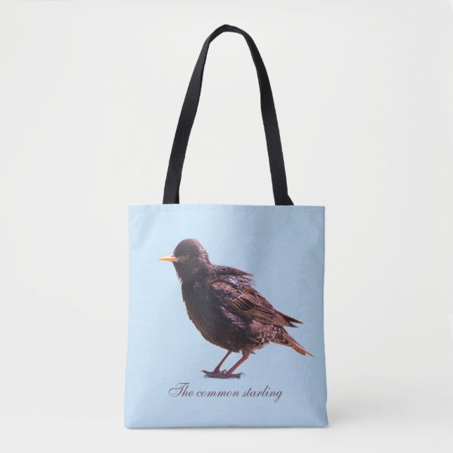 Tote Bag Un étourneau  (Devant)