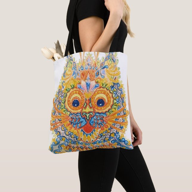 Tote Bag Un Grand Chat, Louis Wain (De près)