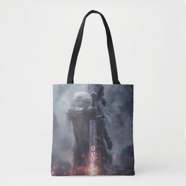 Tote Bag UN guerrier (Devant)