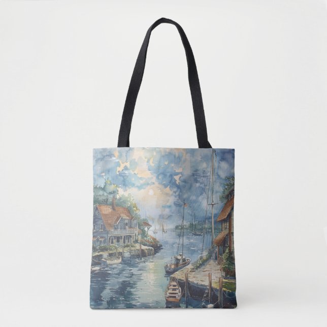 Tote Bag Un havre paisible (Devant)