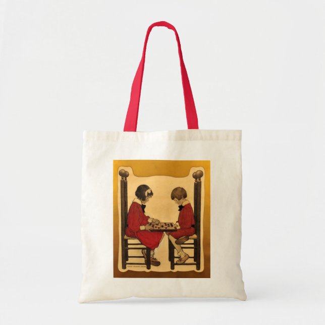 Tote Bag "Un jeu de vérificateurs" (Devant)