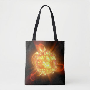 Tote Bag Un jeune nain rouge