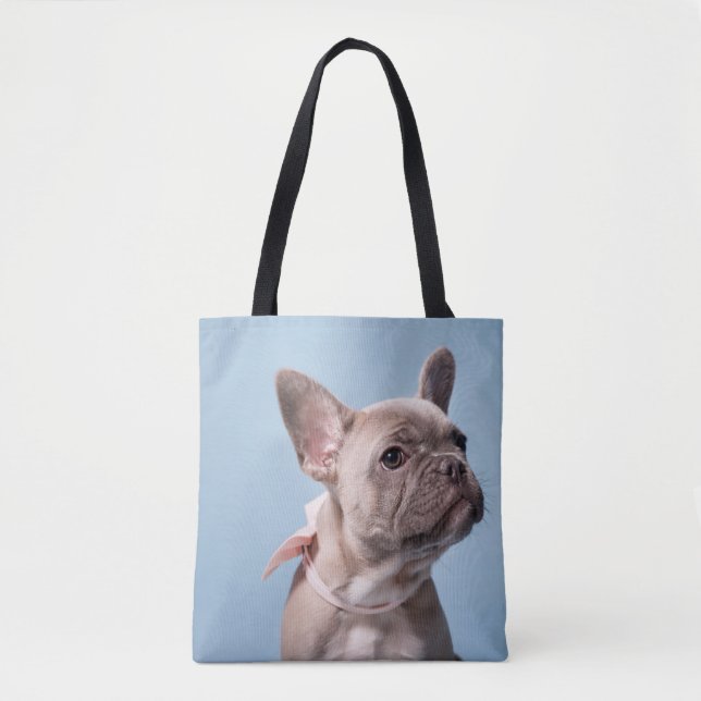 Tote Bag Un joli chien de taureau français (Devant)